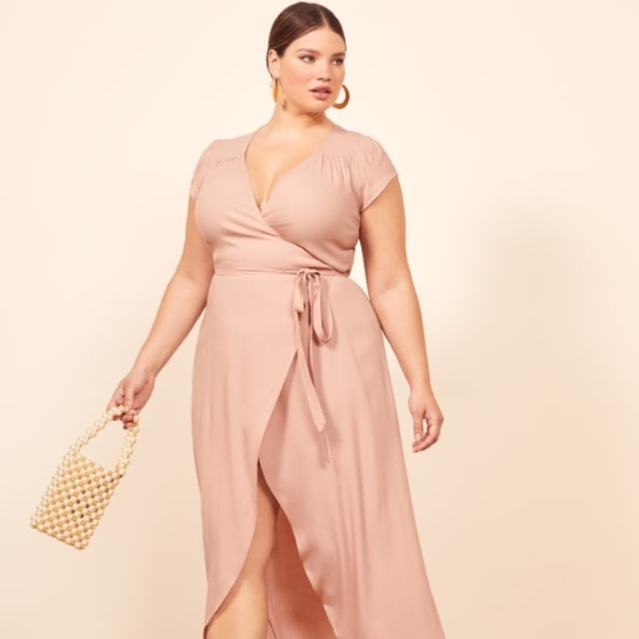 reformation chamomile dress